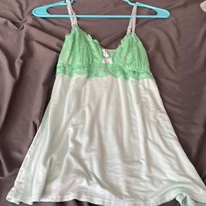 lace tank with for sleeping